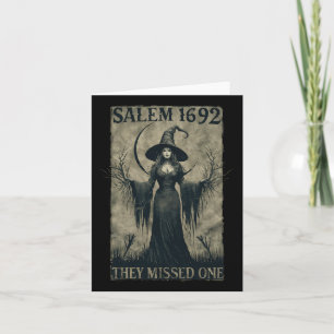 Carte Salem 1692 Ils Ont Manqué Une Sorcière Féministe H