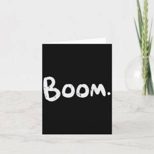 Carte Salle De Sport Boom Exercice Fitness Motivational 