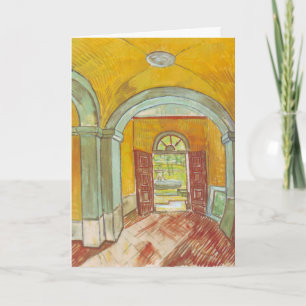 Carte Salle d'entrée de l'hôpital Saint-Paul par Van Gog