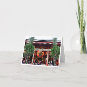 Carte Salle principale, temple Senso-ji, Asakusa : Tokyo