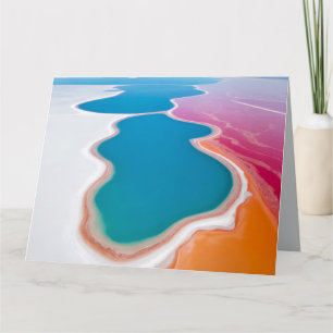 Carte Salt Lake Nature Extérieur Paysage Calme Tranquill