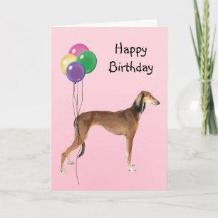 Carte Saluki, Ballons d'anniversaire