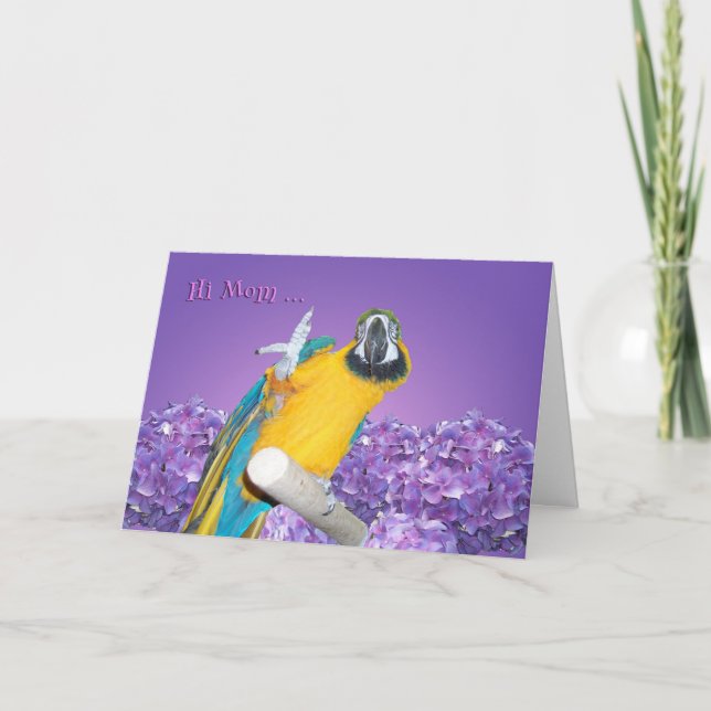 Carte Salut maman (Devant)