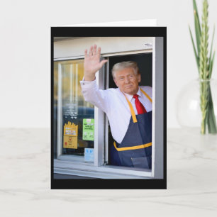 Carte Salut, obtenez votre burger Donald Trump cuisine d