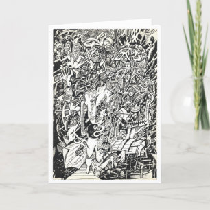 Carte "Salut !", par Brian Benson Card