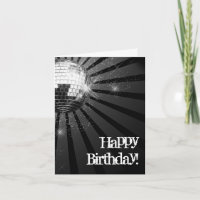 Salutation argentée de joyeux anniversaire de