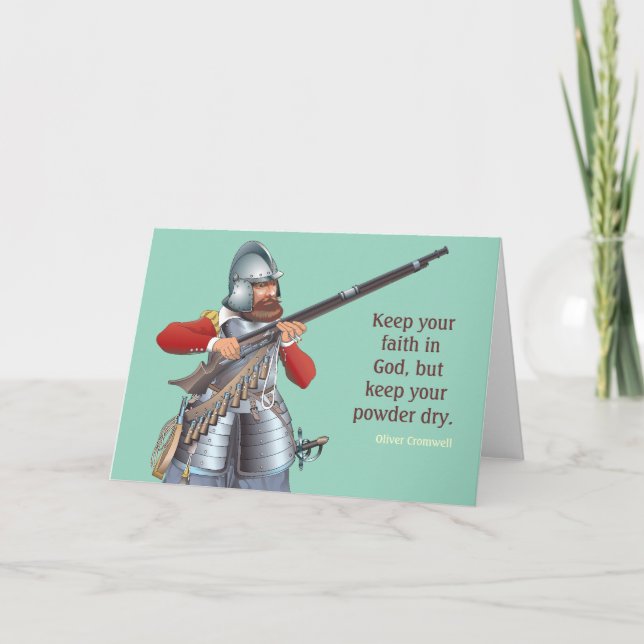 Carte Salutation au deuxième amendement (Devant)