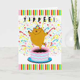 Cartes Marmotte D Anniversaire Zazzle Fr