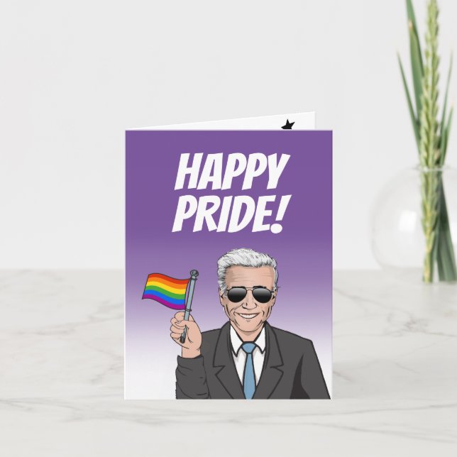Carte Salutation de Joe Biden (Devant)