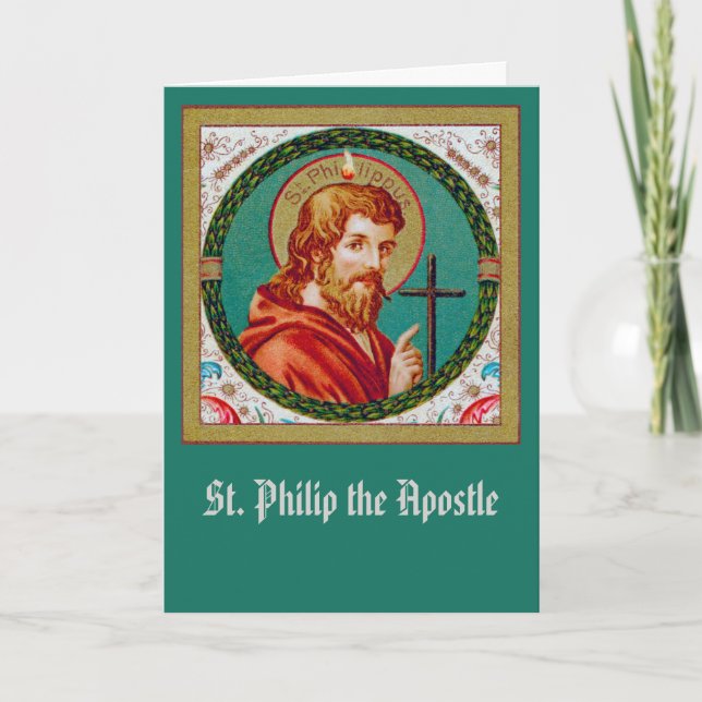 Carte Salutation de St. Philippe l'Apôtre (JMAS 10) (Devant)