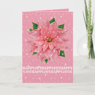 Carte Salutation faite sur commande de Noël de vacances