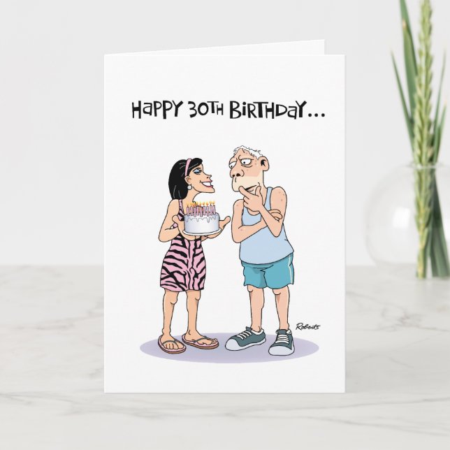 Carte Salutation masculine pour le 60e anniversaire (Devant)