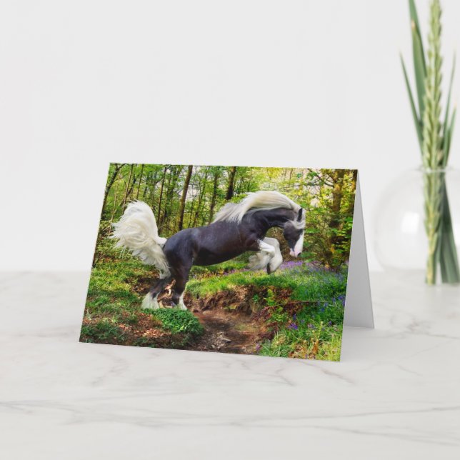 Carte Salutation "Show Off" (Devant)