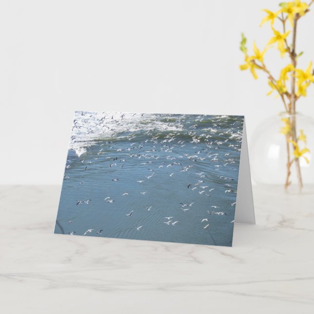 Carte - salutation - Souhaitez que vous soyez ici. (Fleur jaune)