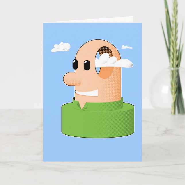 Carte Salutation tardive (Devant)