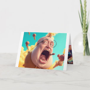 Carte Salutations cosmiques des Aliens de Farting Weirdo