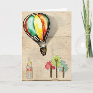 Carte salutations d'adoption