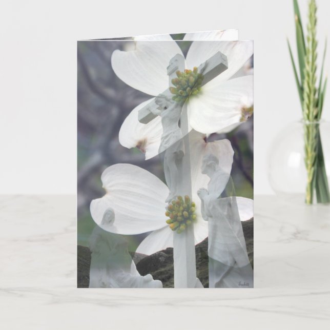 Carte Salutations de cornouiller (Devant)