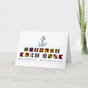 Carte Salutations de Detroit