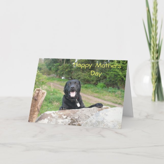 Carte Salutations de la Fête des mères (Devant)