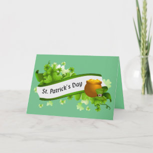 Carte Salutations de la Saint Patrick