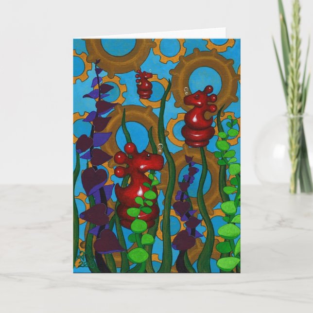 Carte Salutations de paradis (Devant)