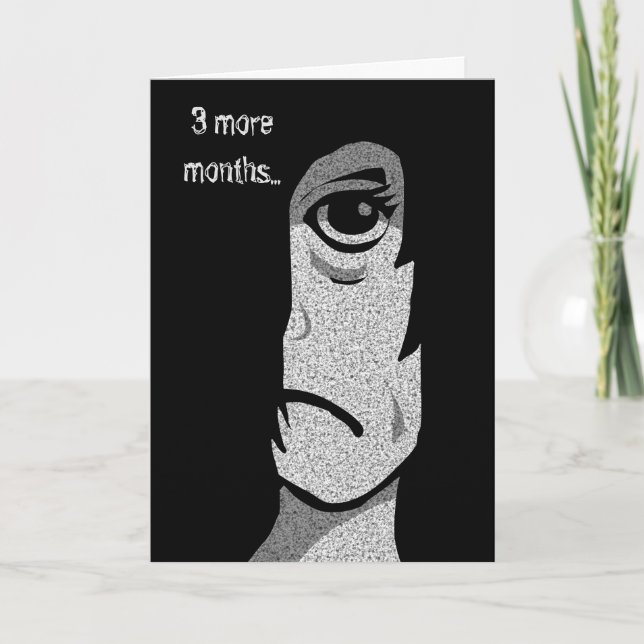 Carte Salutations d'Halloween (Devant)