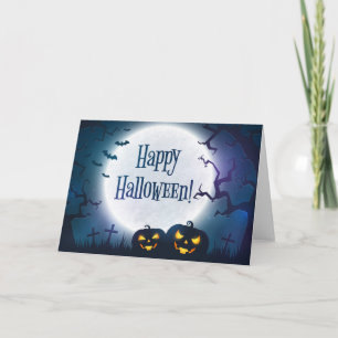 Carte Salutations d'Halloween