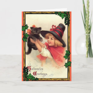 Carte Salutations d'Halloween