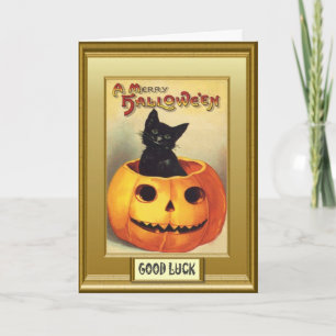 Carte Salutations d'Halloween