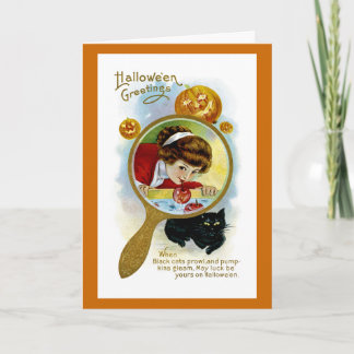 Carte Salutations d'Halloween