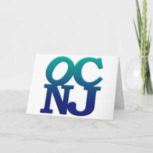 Carte Salutations d'Ocean City