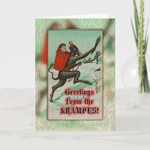 Carte Salutations du Krampus !
