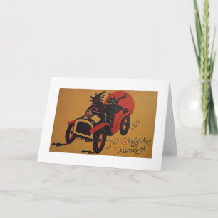 Carte Salutations pour Halloween !