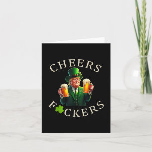 Carte Salutations Pour Le Jour de la Saint Patrick Drôle