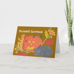 Carte Samhain béni