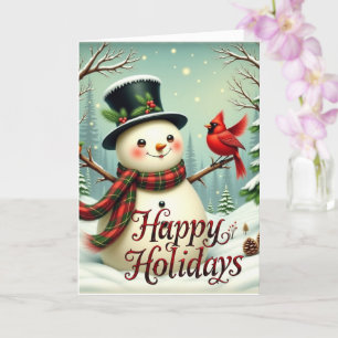 Carte Sammy Snowman Christmas