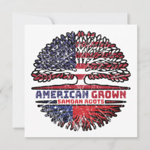 Carte Samoa Samoan États-Unis États-Unis Arbre des États