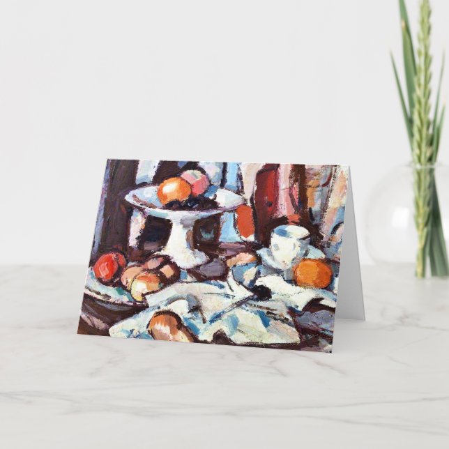 Carte Samuel Peploe peinture, La vie morte aux fruits (Devant)