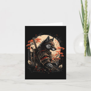 Carte Samurai Chien Japonais Tatouage Graphique Pour Hom