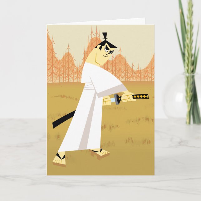 Carte Samurai Jack Dessiner l'épée (Devant)