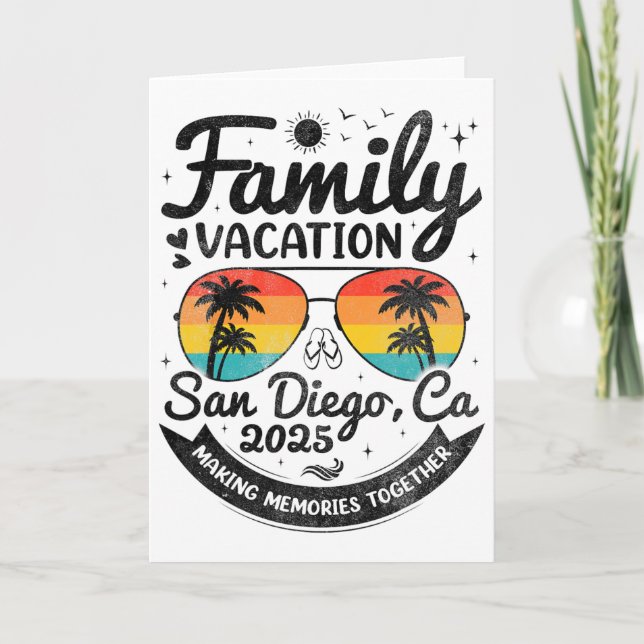 Carte San Diego  (Devant)