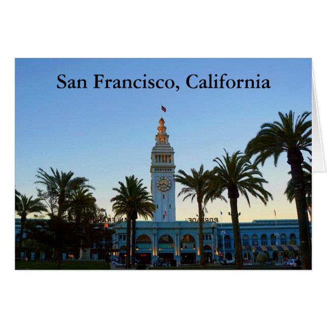 Carte San Francisco Ferry Building #11 Card (Devant horizontal)