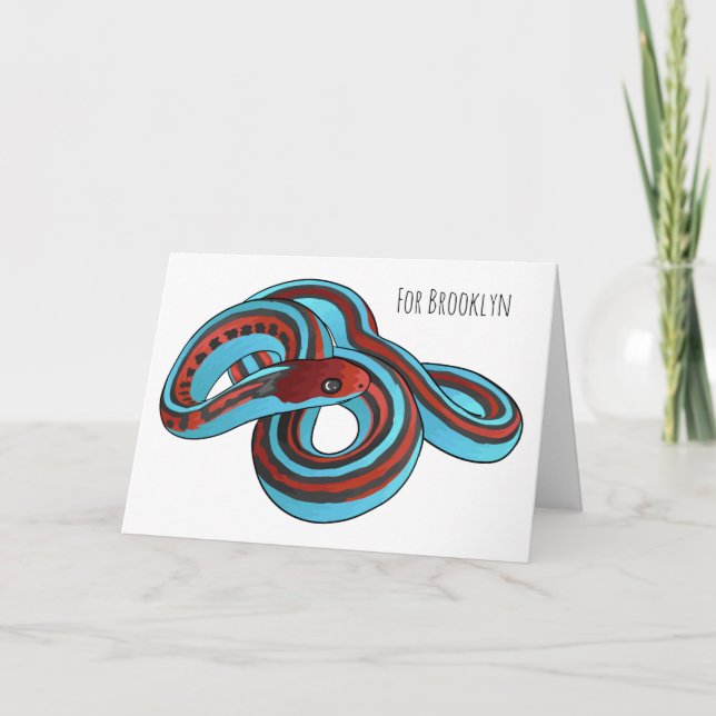 Carte San Francisco garter snake (Devant)