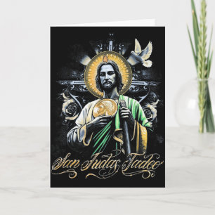 Carte San Judas Tadeo Art Religieux Saints Catholiques D