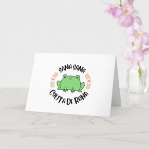 Carte Sana Sala Colita De Rana, Espagnol