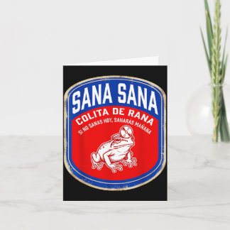 Carte Sana Sana Colita De Rana Drôle Infirmière Vintage