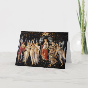 Carte Sandro Botticelli - La Primavera