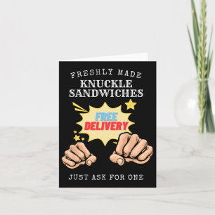 Carte Sandwichs de Knuckle fraîchement confectionnés - P