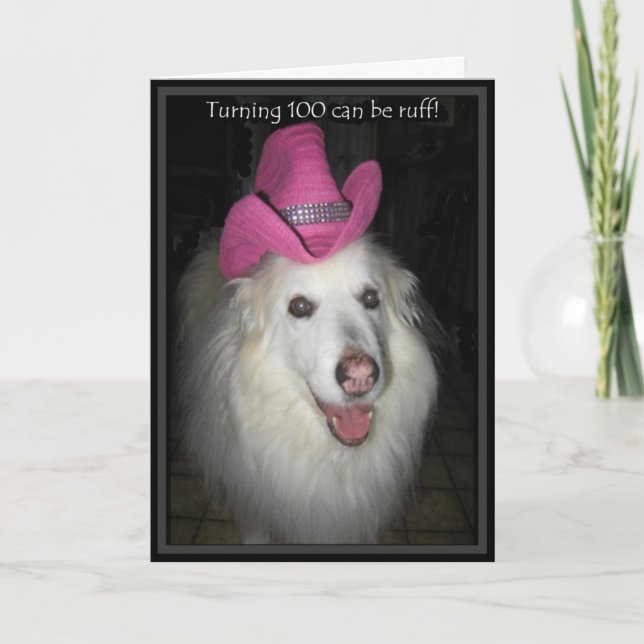 Carte *Sandy Dog - 100e anniversaire (Devant)